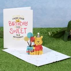 Lovepop Greeting Cards|Birthday|Disney’s Winnie The Pooh Sweet as Hunny Birthday Pop-Up Card