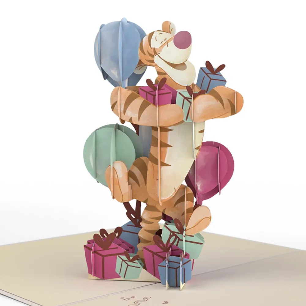 Lovepop Greeting Cards|Birthday|Disney's Winnie The Pooh Tigger Wonderful Birthday Pop-Up Card