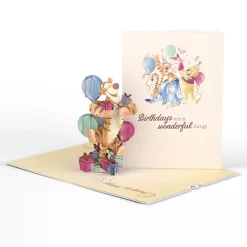 Lovepop Greeting Cards|Birthday|Disney's Winnie The Pooh Tigger Wonderful Birthday Pop-Up Card