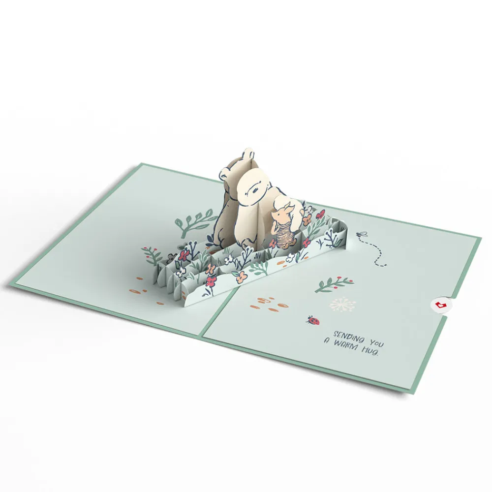Lovepop Greeting Cards|Sympathy|Disney’s Winnie the Pooh Thinking of You Pop-Up Card