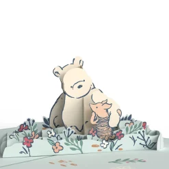 Lovepop Greeting Cards|Sympathy|Disney’s Winnie the Pooh Thinking of You Pop-Up Card