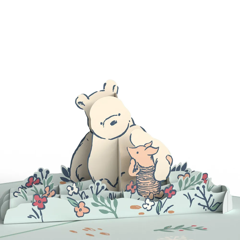 Lovepop Greeting Cards|Sympathy|Disney’s Winnie the Pooh Thinking of You Pop-Up Card