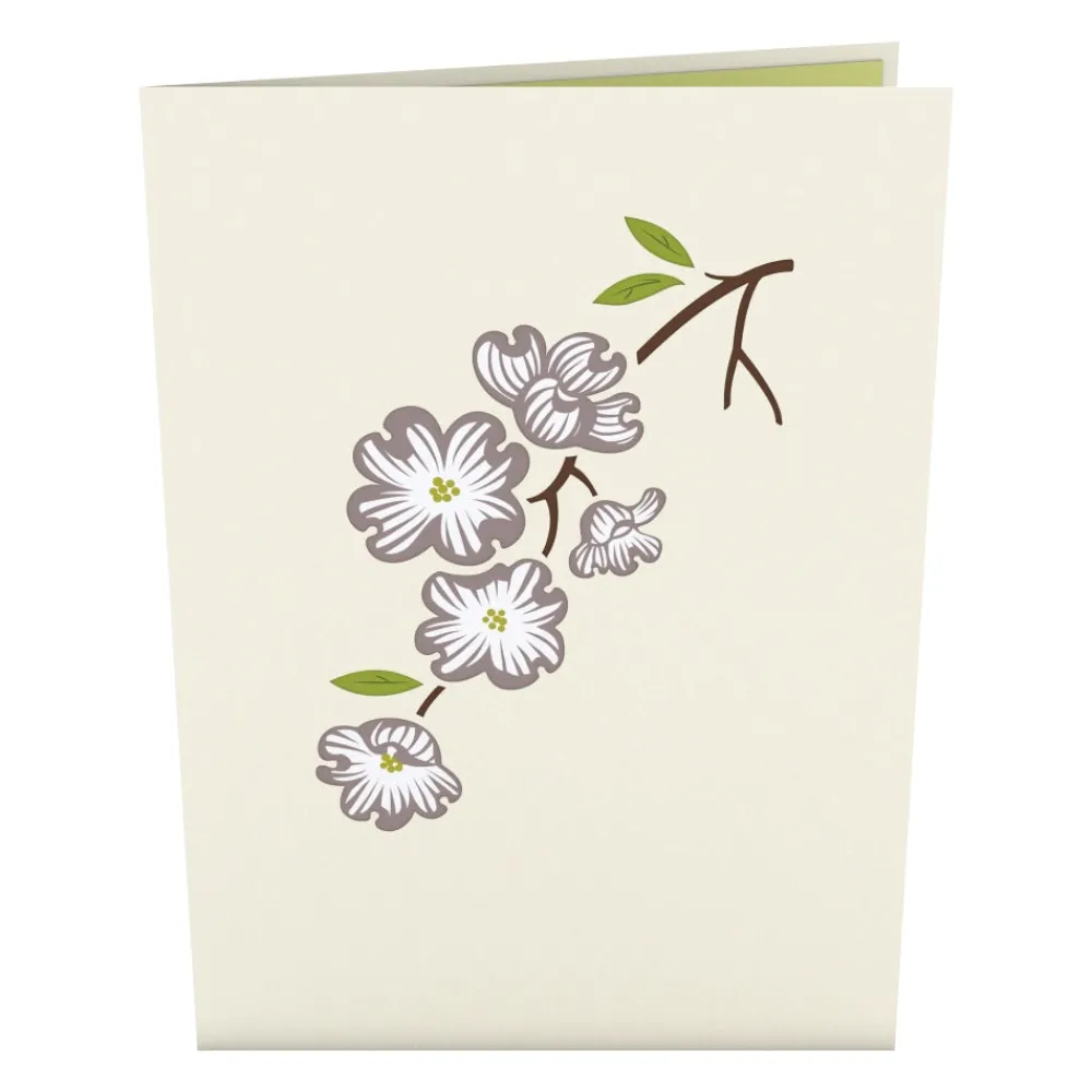 Lovepop Valentine'S Day 2/14|Lgbtq+|Dogwood Love Scene Gray Same Sex Female Pop-Up Card