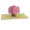 Lovepop Anniversary|Wedding|Dogwood Love Scene Purple Same Sex Male Pop-Up Card