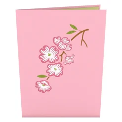 Lovepop Anniversary|Wedding|Dogwood Love Scene Purple Same Sex Female Pop-Up Card