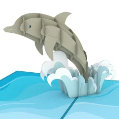 Lovepop Birthday|Just Because|Dolphins Pop-Up Card