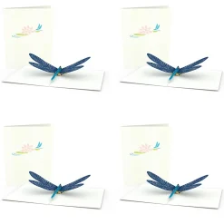 Lovepop Notecards|Just Because|Dragonfly Notecards (4-Pack)