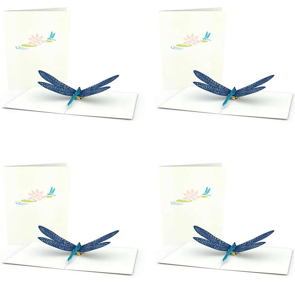Lovepop Notecards|Just Because|Dragonfly Notecards (4-Pack)