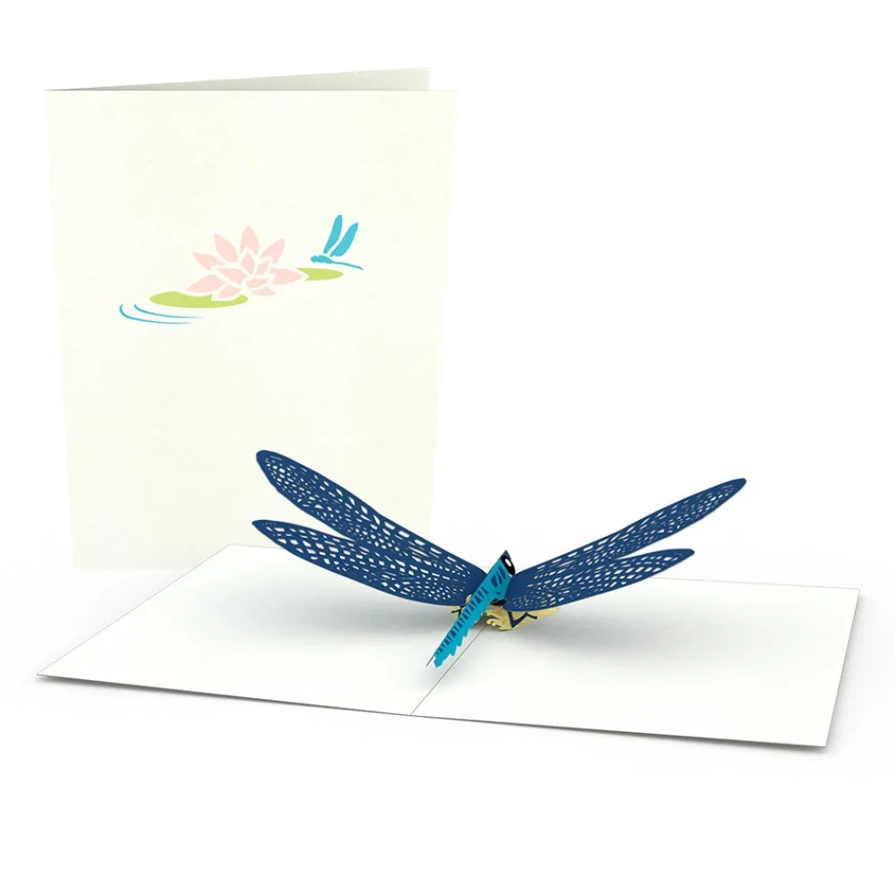 Lovepop Notecards|Just Because|Dragonfly Notecards (4-Pack)