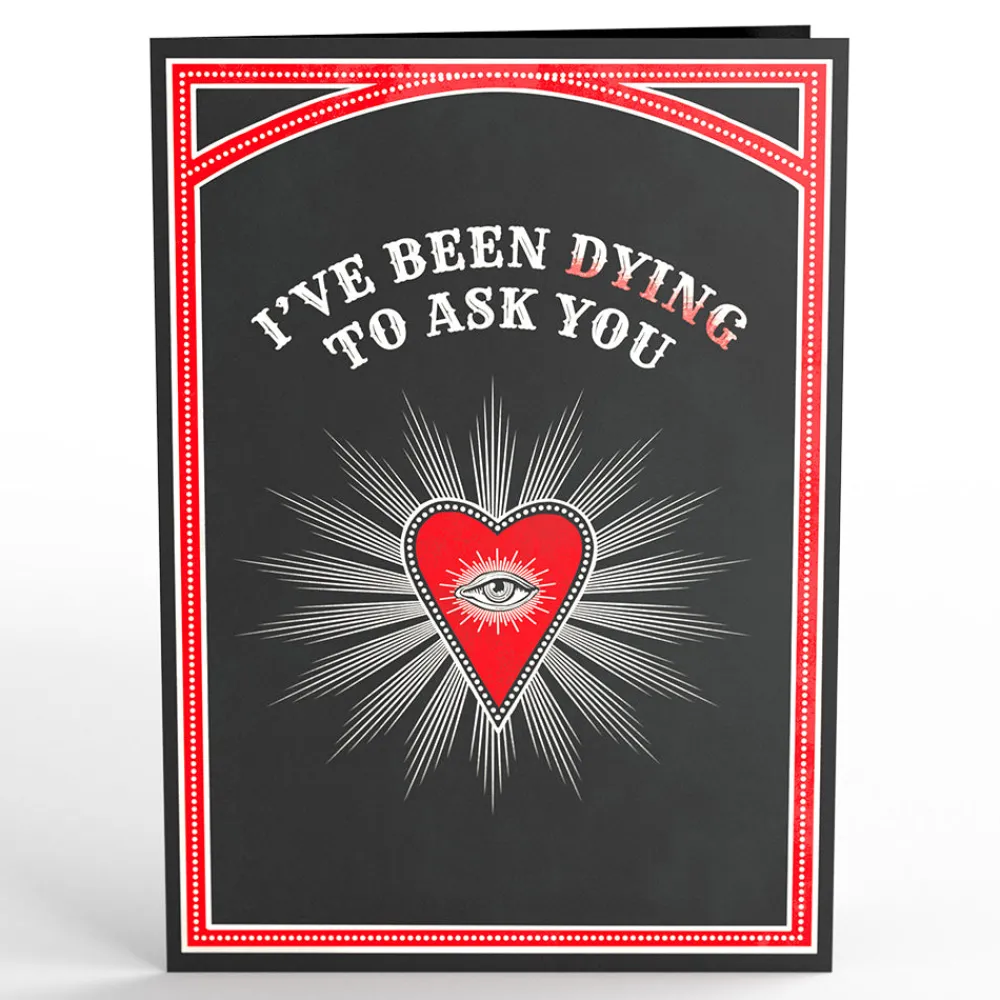 Lovepop Greeting Cards|Valentine'S Day 2/14|Dying to Ask You Valentine Pop-Up Card