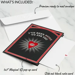Lovepop Greeting Cards|Valentine'S Day 2/14|Dying to Ask You Valentine Pop-Up Card