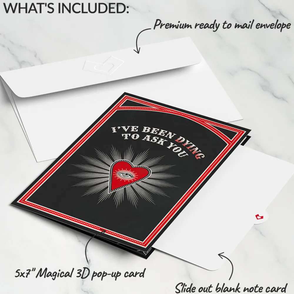 Lovepop Greeting Cards|Valentine'S Day 2/14|Dying to Ask You Valentine Pop-Up Card