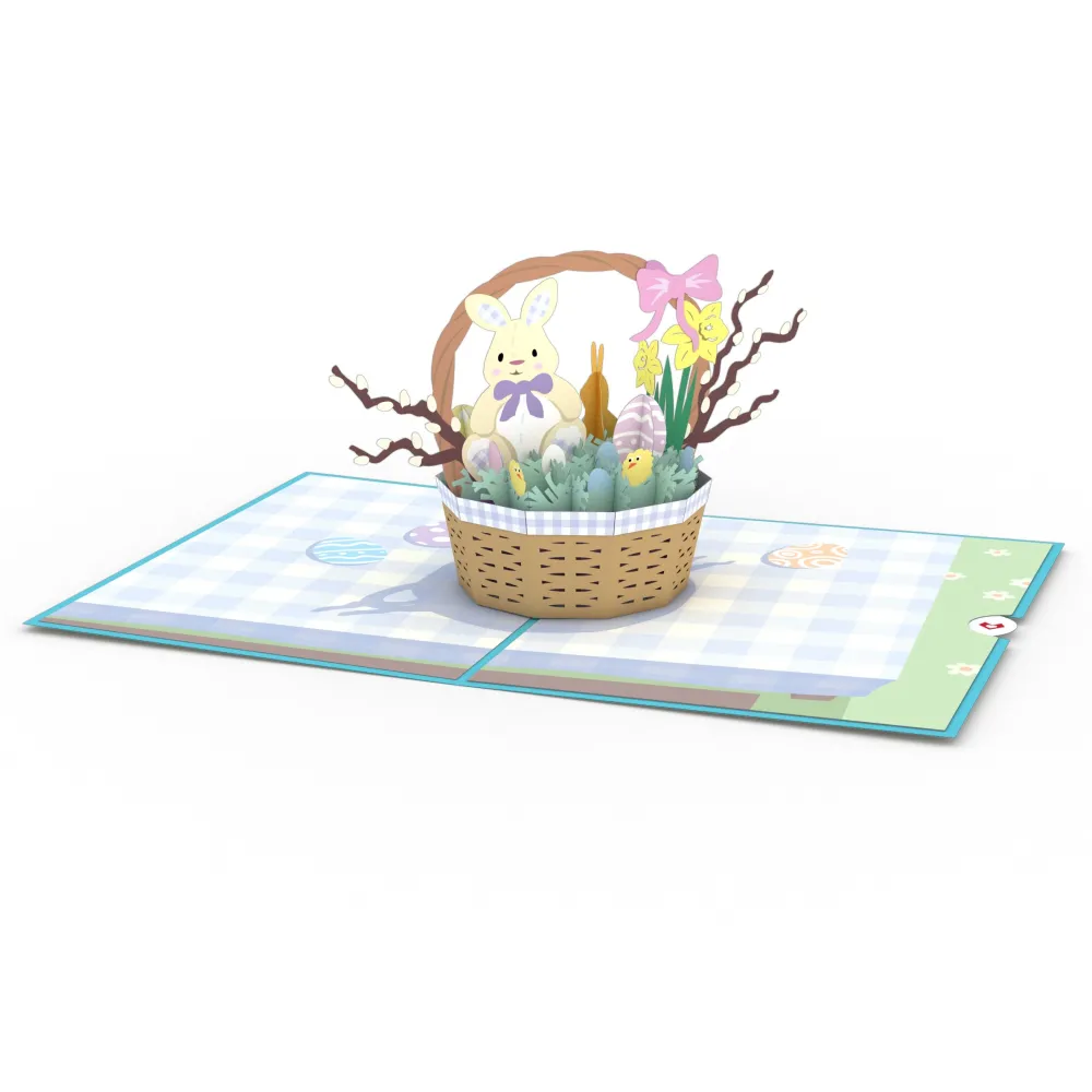 Lovepop Greeting Cards|Easter 4/20|Easter Basket Pop-Up Card