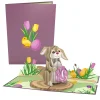 Lovepop Greeting Cards|Easter 4/20|Easter Bunny with Egg Pop-Up Card