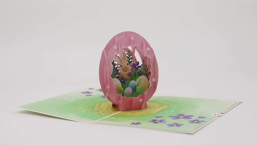 Lovepop Greeting Cards|Easter 4/20|Easter Egg Pop-Up Card