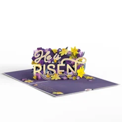 Lovepop Greeting Cards|Religious|Easter He is Risen Pop-Up Card