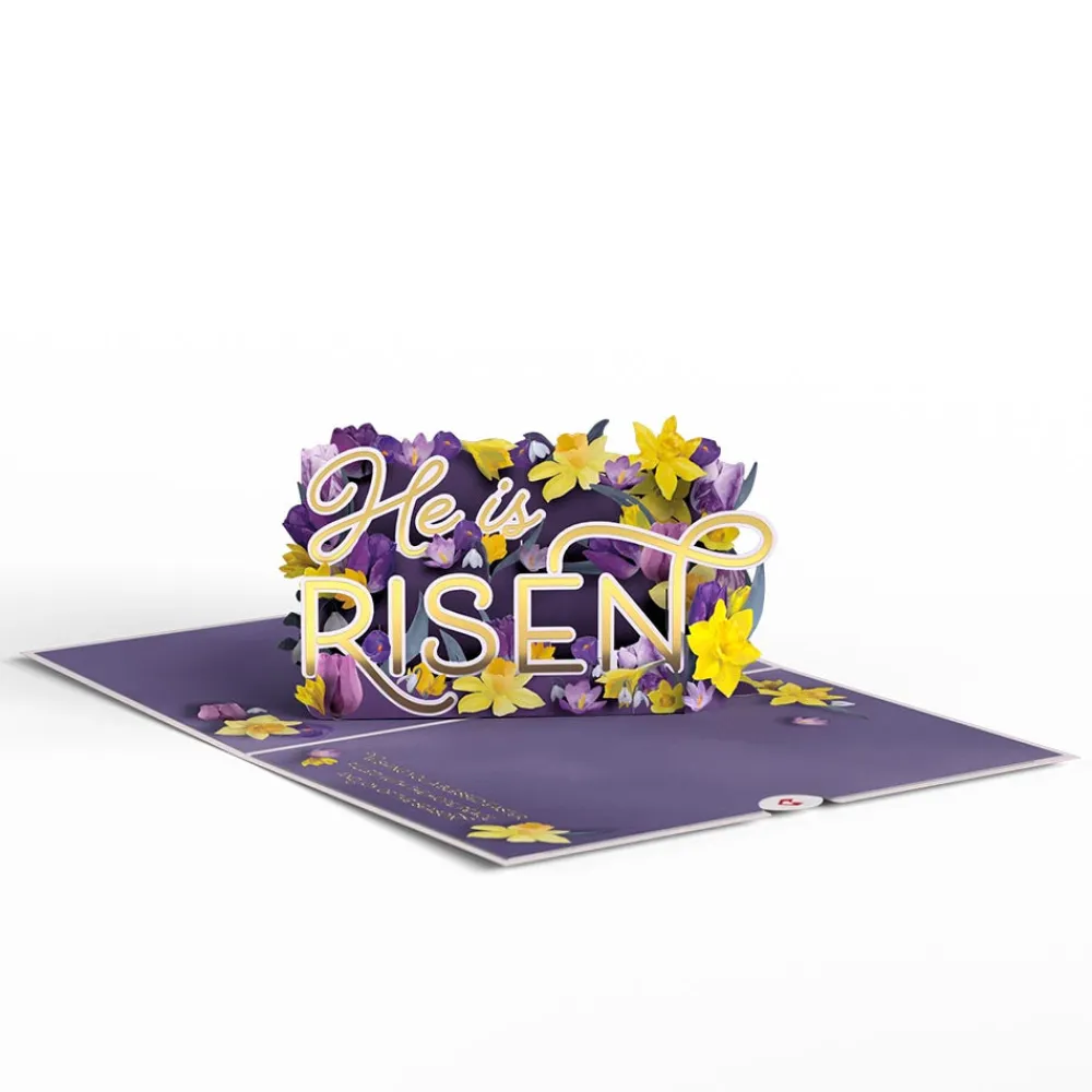 Lovepop Greeting Cards|Religious|Easter He is Risen Pop-Up Card
