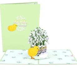 Lovepop Greeting Cards|Easter 4/20|Easter Lily of the Valley Pop-Up Card