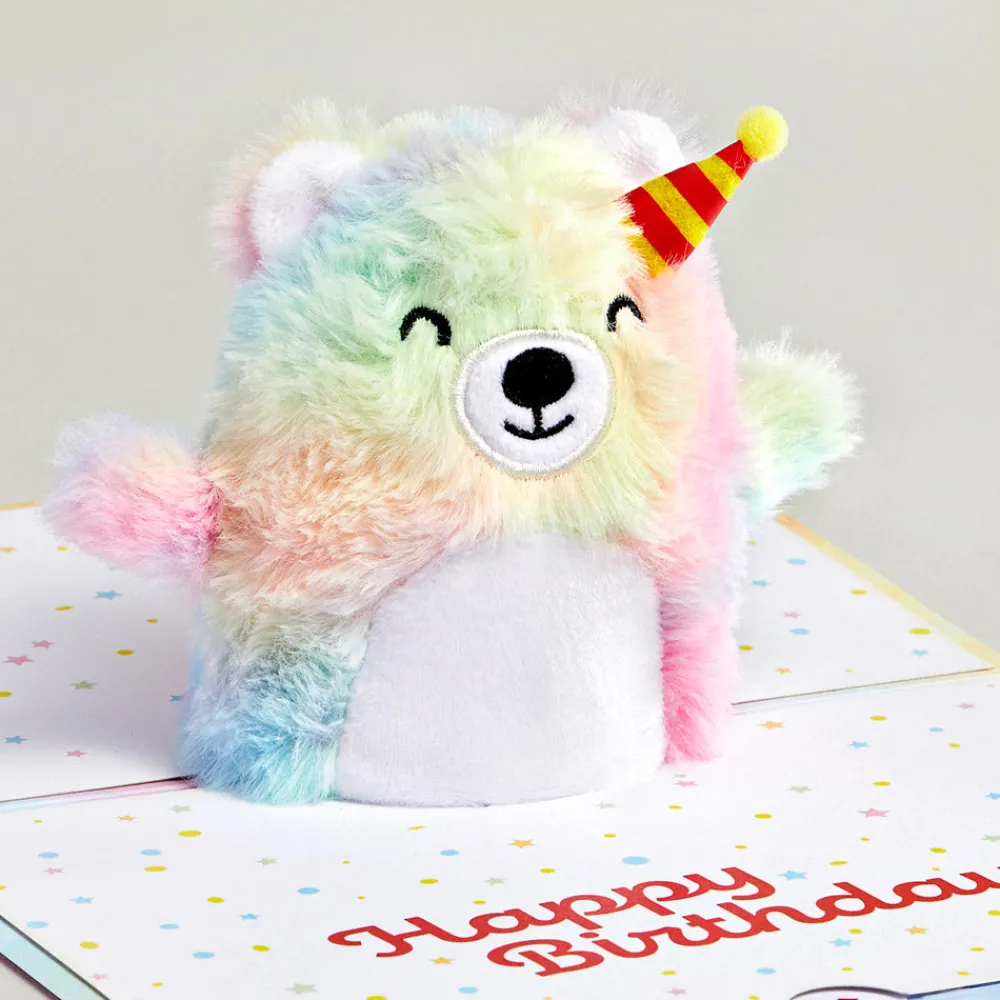 Lovepop Plushpop|Birthday|Eat Cake & Celebrate' Birthday Plushpop Card