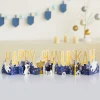 Lovepop Decor|Hanukkah 12/14|Elegant Happy Hanukkah Loooooong Card™ (Expands to 2 feet)