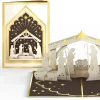 Lovepop Greeting Cards|Religious|Elegant Nativity Pop-Up Card