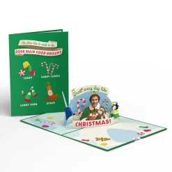 Lovepop Greeting Cards|Christmas 12/25|Elf Christmas Treats Pop-Up Card