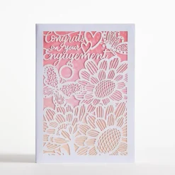 Lovepop Wedding|Engagement Congrats Butterfly Floral: Moments™ Card