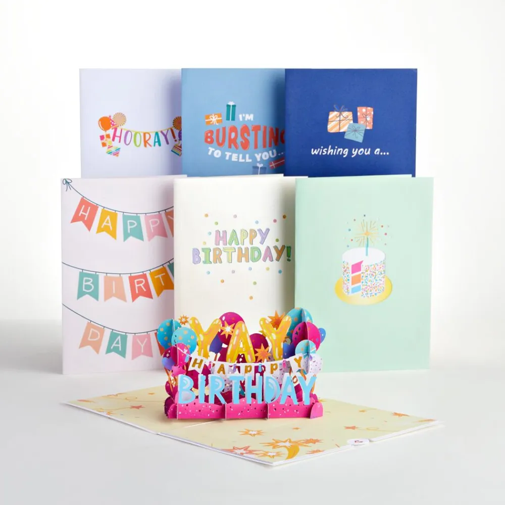 Lovepop Value Packs|Birthday|Essential Birthday 7-Pack