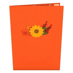 Lovepop Greeting Cards|Thanksgiving 11/27|Fall Candle Pop-Up Card