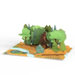 Lovepop Father'S Day 6/15|Dad|Father's Day Bigfoot Legend Pop-Up Card
