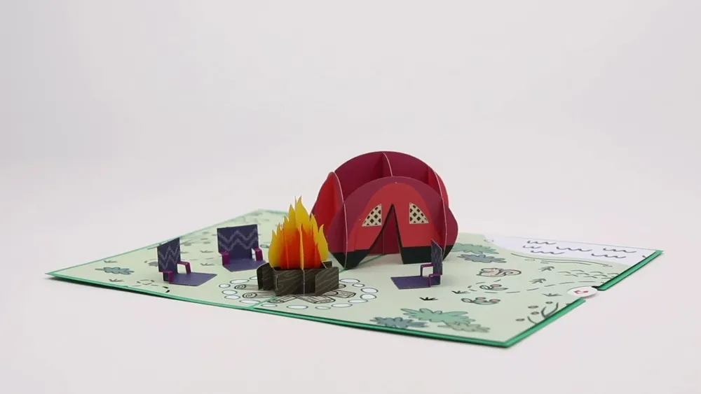 Lovepop Father'S Day 6/15|Dad|Father’s Day Camping Trip Pop-Up Card