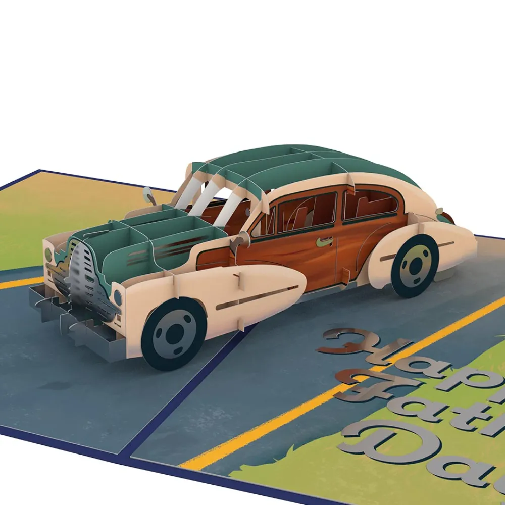 Lovepop Father'S Day 6/15|Dad|Father’s Day Classic Car Pop-Up Card