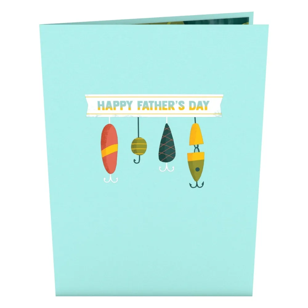 Lovepop Father'S Day 6/15|Dad|Father’s Day Fishing Bear Pop-Up Card