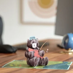 Lovepop Father'S Day 6/15|Dad|Father’s Day Fishing Bear Pop-Up Card
