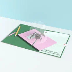 Lovepop Father'S Day 6/15|Dad|Father's Day Spider Hero Pop-Up Card