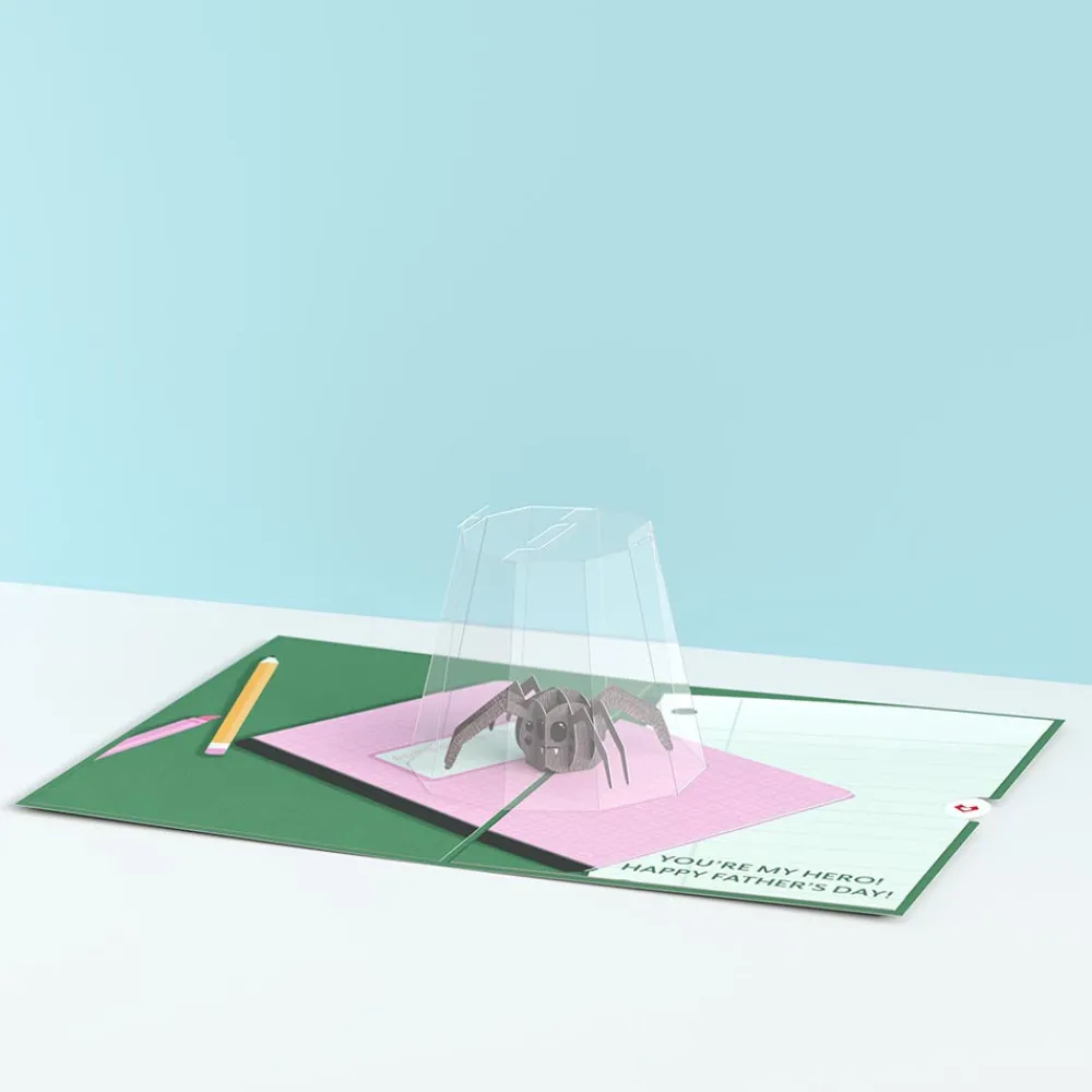 Lovepop Father'S Day 6/15|Dad|Father's Day Spider Hero Pop-Up Card