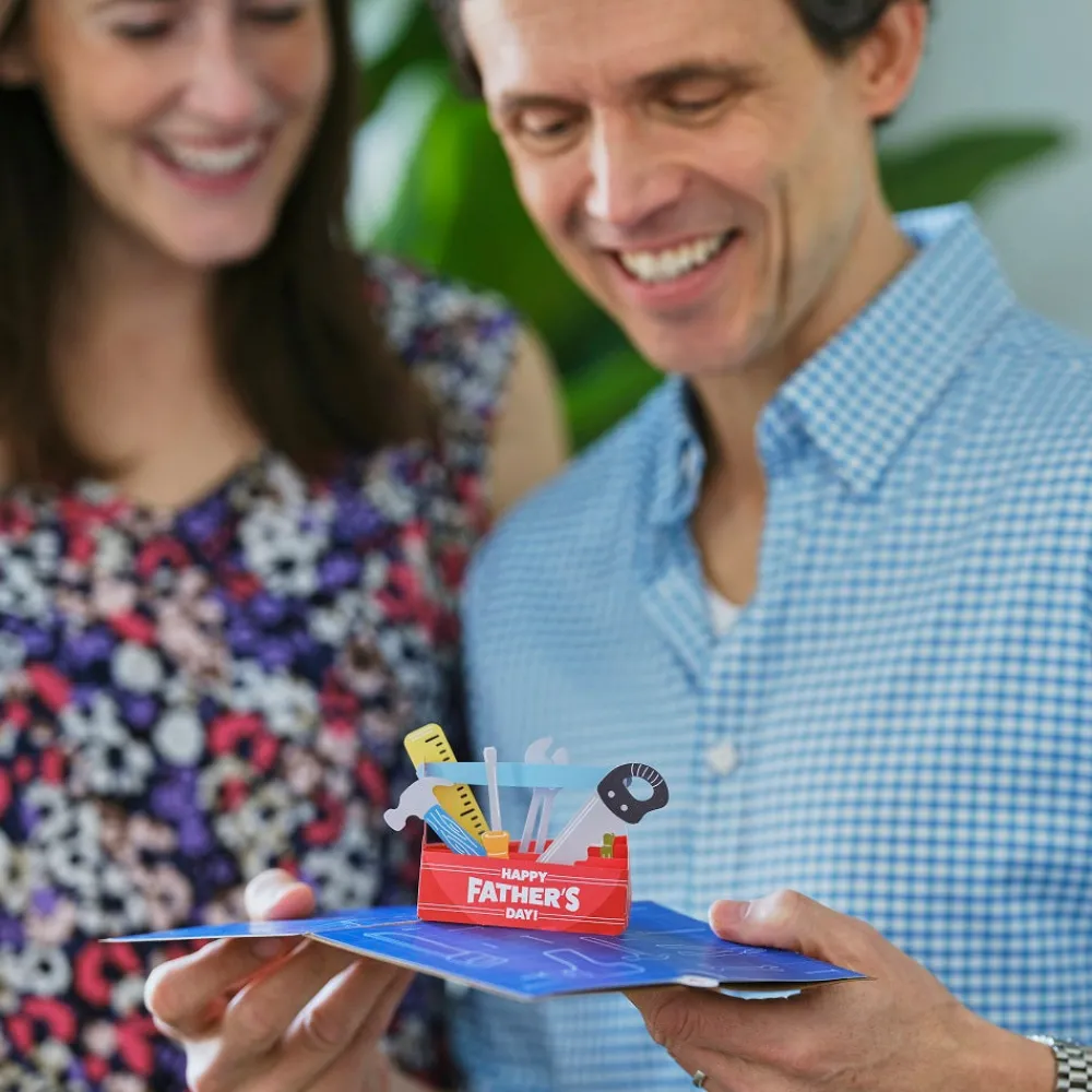Lovepop Father'S Day 6/15|Dad|Father's Day Toolbox Pop-Up Card