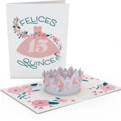 Lovepop Birthday|Kids|Felices Quince Pop-Up Card