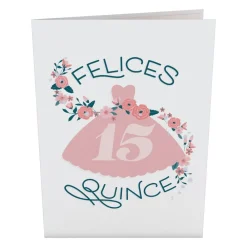Lovepop Birthday|Kids|Felices Quince Pop-Up Card