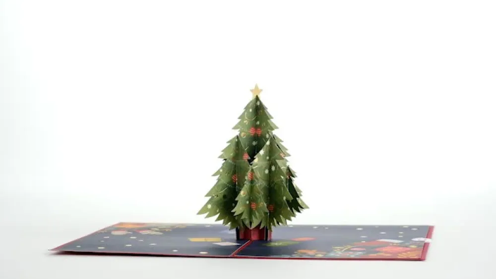 Lovepop Christmas 12/25|Festive Christmas Tree Pop-Up Card