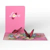 Lovepop Greeting Cards|Just Because|Floral Garden Butterflies Pop-Up Card