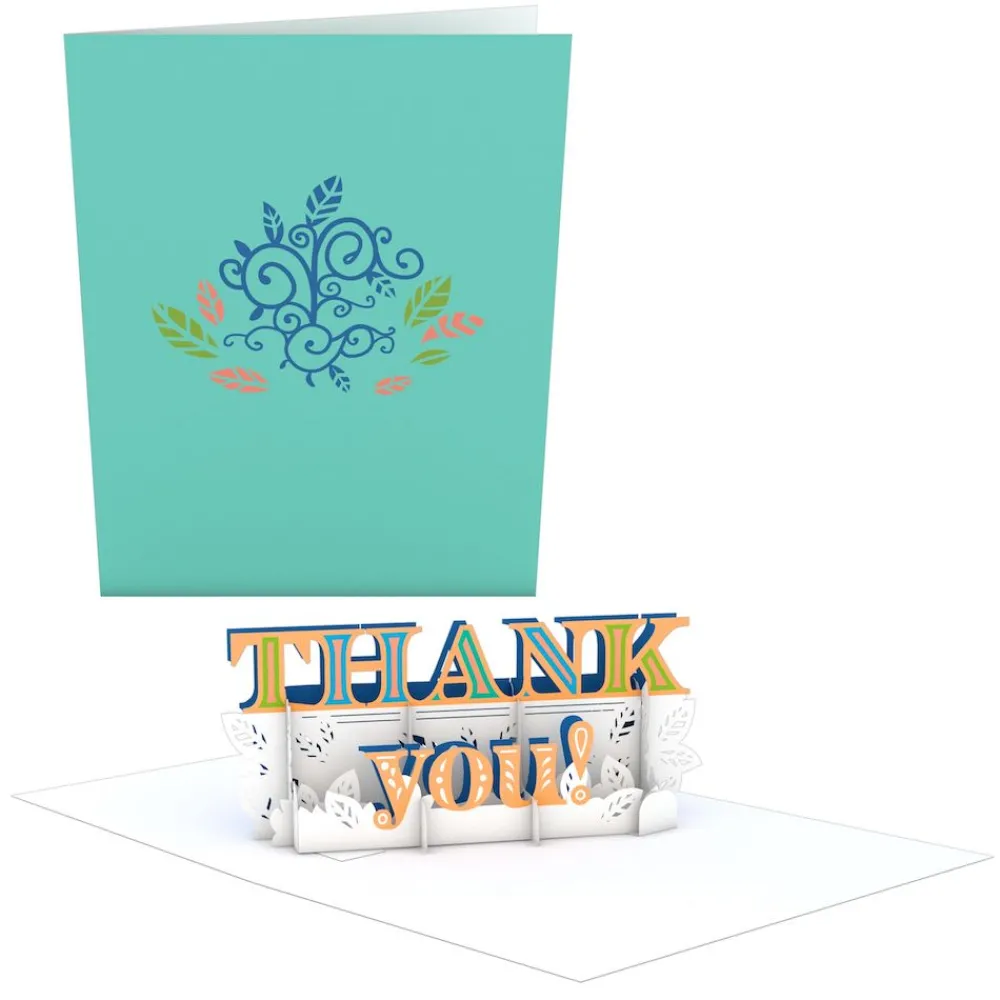 Lovepop Thank You|Teacher|Flourish Thank You: Paperpop® Card