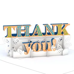 Lovepop Thank You|Teacher|Flourish Thank You: Paperpop® Card