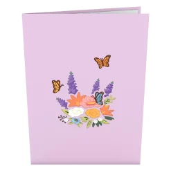 Lovepop Greeting Cards|Birthday|Flower Basket Pop-Up Card