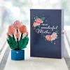 Lovepop Pop-Up Bouquets|Mother'S Day 5/11|For My Wonderful Mother Card with Mini Bouquet