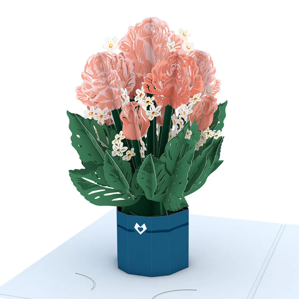 Lovepop Pop-Up Bouquets|Mother'S Day 5/11|For My Wonderful Mother Card with Mini Bouquet
