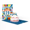 Lovepop Birthday|Forever Young Leap Year Birthday Pop-Up Card