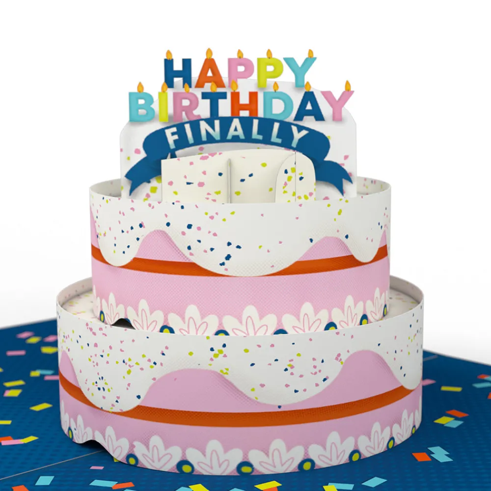 Lovepop Birthday|Forever Young Leap Year Birthday Pop-Up Card
