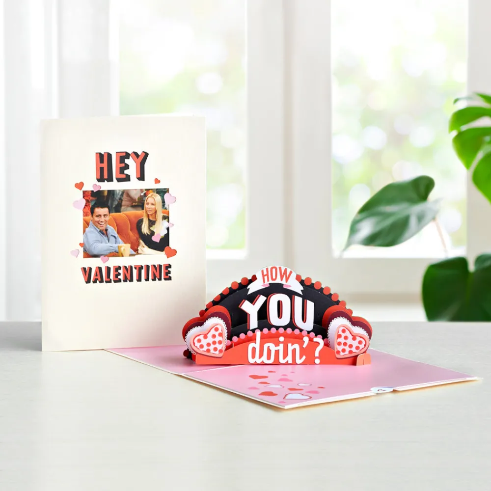 Lovepop Valentine'S Day 2/14|Her|Friends How You Doin'? Valentine Pop-Up Card