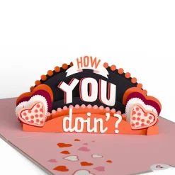 Lovepop Valentine'S Day 2/14|Her|Friends How You Doin'? Valentine Pop-Up Card